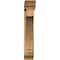 Ekena Millwork Imperial Traditional Smooth Bracket w/ Offset Brace, Western Red Cedar, 7 1/2"W x 38"D x 44"H BKT0806X38X44IMP01SWR - alternate 3